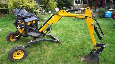 alternative to mini digger|diy mini diggers.